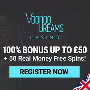 voodoo dreams casino bonus